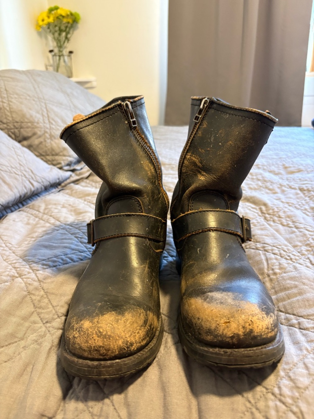 Harley Davidson boots size 8 1/2 woman’s - Picture 2 of 10